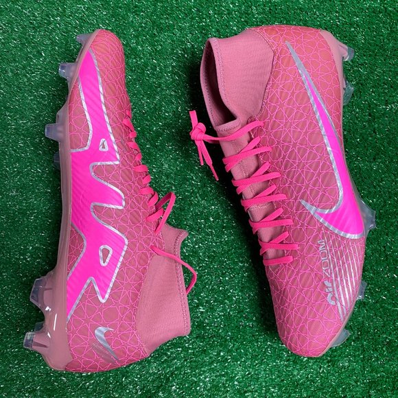 Nike Zoom Mercurial FG Low Womens Soccer Cleats Pink DX3346-900 VNDS Size 13 - Picture 3 of 8